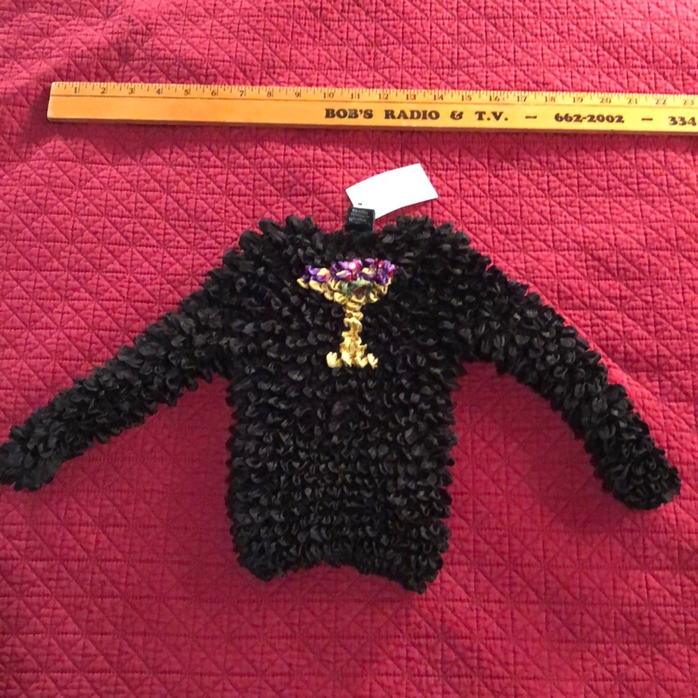 Origami Magic Scarf Sequin Martini Shirt